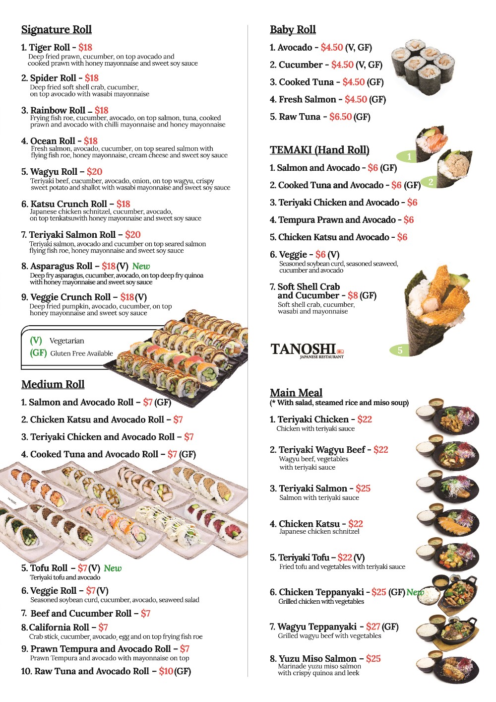 Order Tanoshi Sushi & American food Menu Delivery【Menu & Prices】, Miami